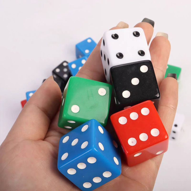 Party Games Animals - Kostki D6 Kwadratowe 25MM z Cyframi