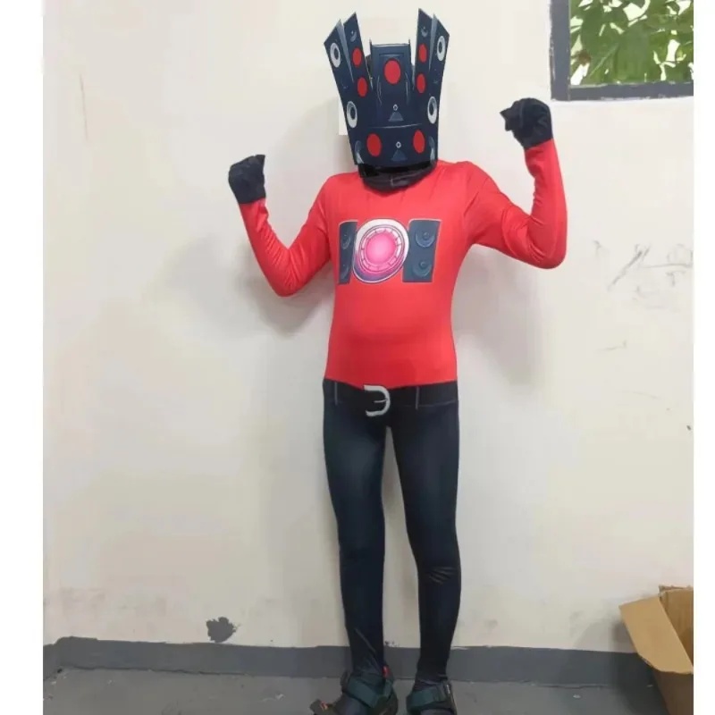 Party Games Animals - Kostium Premium Skibidi T-Toilet Cosplay Kamera