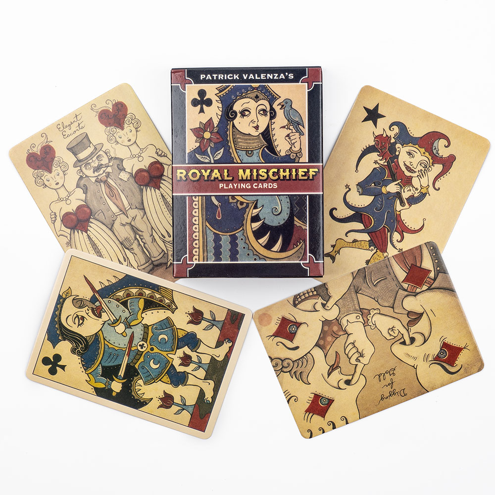 Party Games Console - Karty do gry Royal Mischief, 54