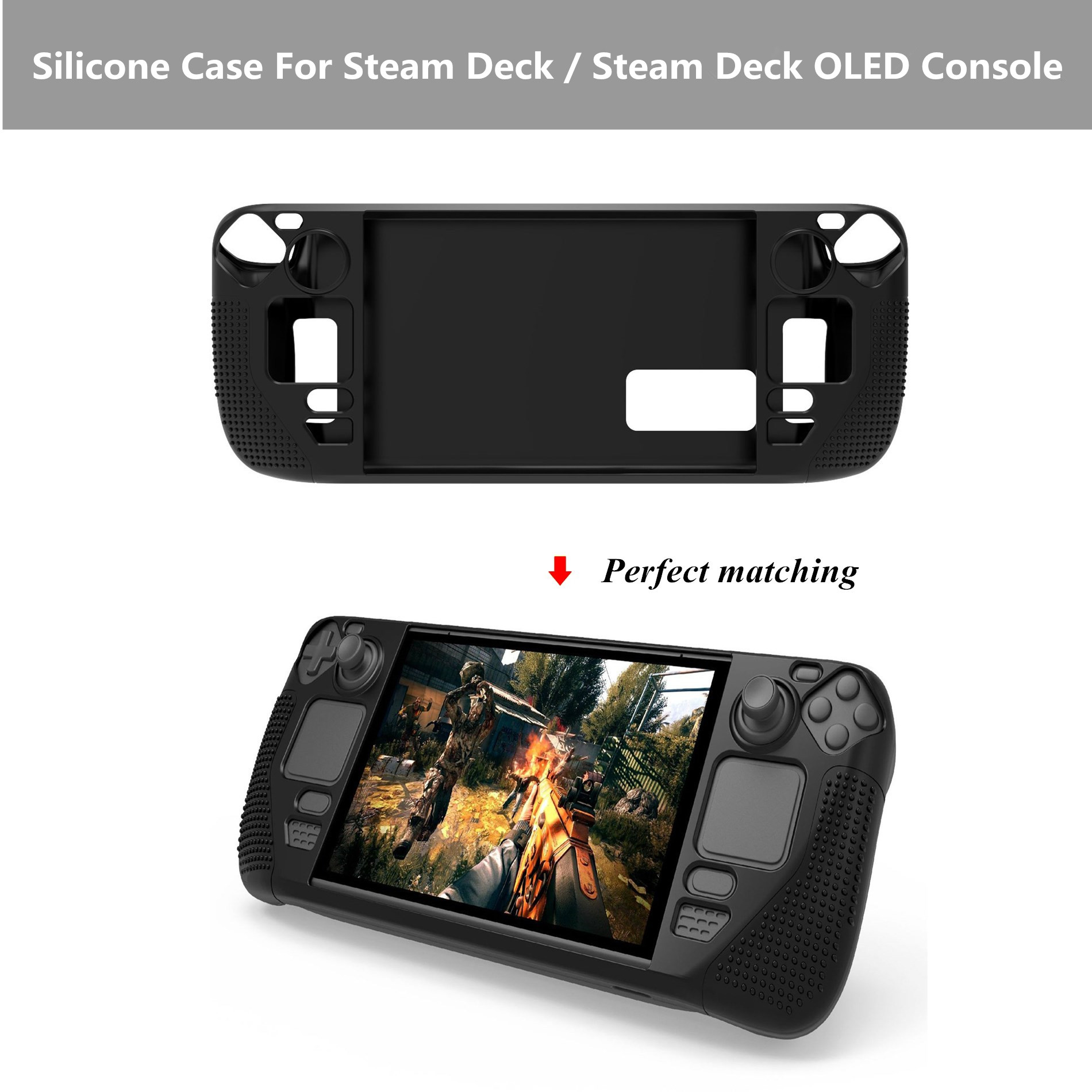 Party Games Console - Staem Deck OLED Akcesoria Silikonowe etui